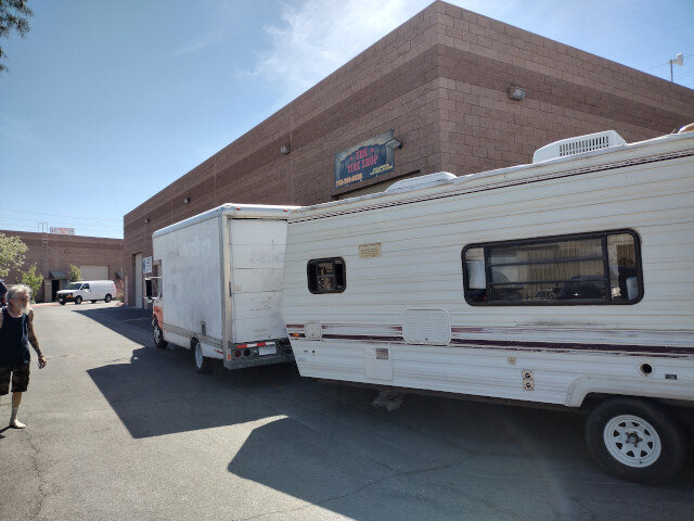 RV Towing Enclosed Trailer 029 — VDK Tire Shop