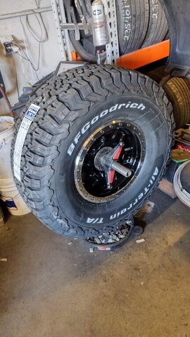 Bfgoodrich All Terrain Tire Black Rim 013 — VDK Tire Shop