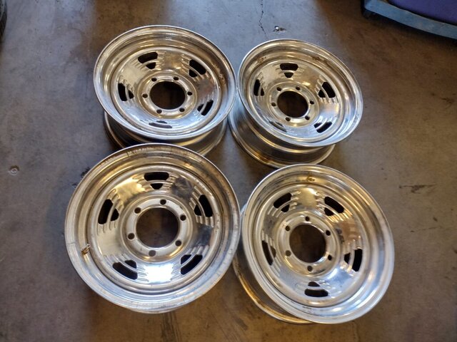 Four Silver Steel Wheel Rims 024 — VDK Tire Shop